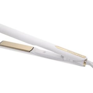 Kristin Ess 3-in-One Titanium Flat Iron Hair Straightener, Curling Iron + Waver with Travel Cap | 440 Degrees + Dual Voltage + Auto Shut-Off | 1.25" Professional Ion Straightener + Curler 2-in-1 Combo