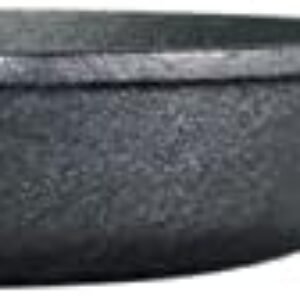 Lodge 9 Inch Cast Iron Pre-Seasoned Skillet – Signature Teardrop Handle – Use in the Oven, on the Stove, on the Grill, or Over a Campfire, Black