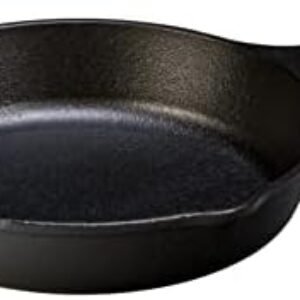 Lodge 9 Inch Cast Iron Pre-Seasoned Skillet – Signature Teardrop Handle - Use in the Oven, on the Stove, on the Grill, or Over a Campfire, Black