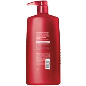 L’Oreal Paris Elvive Color Vibrancy Protecting Shampoo, for Color Treated Hair, Shampoo with Linseed Elixir and Anti-Oxidants, for Anti-Fade, High Shine, and Color Protection, 28 Fl Oz