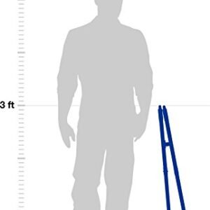 Carlisle FoodService Products Duo-Pan Upright Dust Pan and Broom Broom Set with Clip for Floor Cleaning, Restaurants, Office, And Janitorial Use, Plastic, 36 Inches, Black