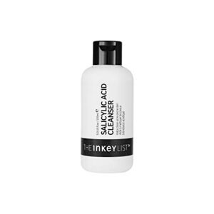 The INKEY List Salicylic Acid Cleanser, Face Wash for Blemishes, Blackheads, Oily Skin and Breakouts, Non-Drying Facial Cleanser Safe for All Skin Types, 5.0 fl oz