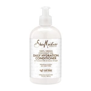 Sheamoisture Daily Hydrating Conditioner For All Hair Types 100% Virgin Coconut Oil Sulfate-Free 13 oz (Packaging May Vary)
