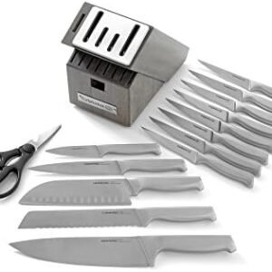 Calphalon Kitchen Knife Set with Self-Sharpening Block