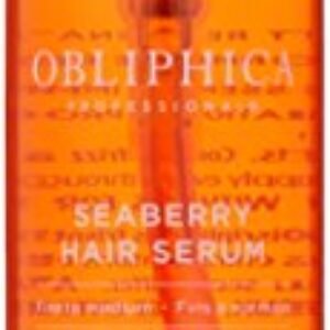 Obliphica Seaberry Leave in Hair Serum for Fine & Medium Hair - Vitamins and Omegas for Frizz Free & Nourished Hair - Hair Serum for Dry Hair and Growth - 2.2 Fl Oz