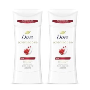 Dove Advanced Care Antiperspirant Deodorant Stick for Women Revive for 48 Hour Protection And Soft And Comfortable Underarms 2.6 oz, 2 Count