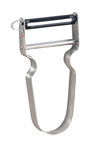 Monaco Classic Swiss Peeler, Carbon Steel Blade, Stainless Steel Handle