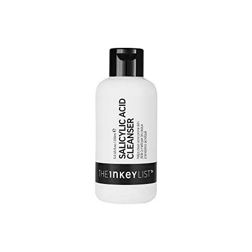 The INKEY List Salicylic Acid Cleanser, Face Wash for Blemishes, Blackheads, Oily Skin and Breakouts, Non-Drying Facial Cleanser Safe for All Skin Types, 5.0 fl oz