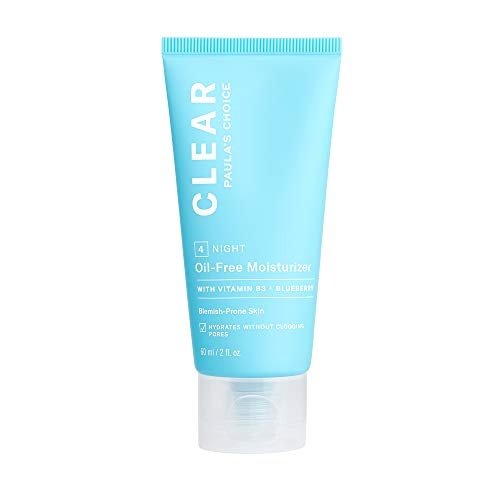 Paula’s Choice CLEAR Oil-Free Moisturizer, Lightweight Face Moisturizer for Acne-Prone Skin, Pore-Minimizing Niacinamide, Soothing Antioxidants, Ceramides to Calm Redness