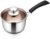 LIANYU 1QT Saucepan with Lid, 1 Quart Stainless Steel Saucepan, Small Pot Milk Soup Pan for Home Kitchen Restaurant, Long Heatproof Handle, Dishwasher Safe