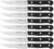 HENCKELS Solution Razor-Sharp Steak Knife Set of 8, German Engineered Informed by 100+ Years of Mastery,Black