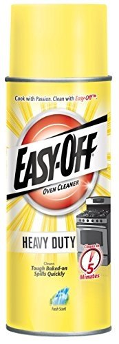 Easy Off Heavy Duty Oven Cleaner, Destroys Tough Burnt on Food and Grease, Fresh Scent, 14.5 oz Can