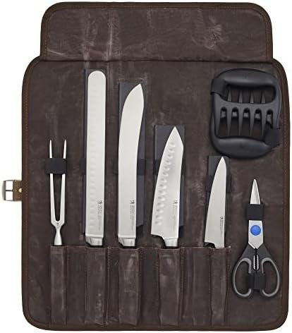 Henckels Forged Accent 9-pc Barbecue Carving Tool Set,Black