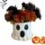 piegricdiat Ghost Vase Gift, Cutest Ghost Bucket Halloween, 2024 New Ghost Flower Pot, Funny Ghost Planter, Ghost Candy Bowl Decor, Treat Buckets Outdoor Garden Decoration (1pcs,Large)