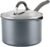 Circulon A1 Series with ScratchDefense Technology Nonstick Induction Straining Sauce Pan with Lid, 3 Quart, Aluminum, Graphite