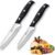 2PCS Paring Knife – Little Cook Paring Knife Set – Ultra Sharp Kitchen Knife – Fruit Knife – German stainless Steel – ABS Handle