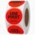 Hybsk USE First Stickers Restaurant Food Service FIFO Label 1.5 Inch Total 500 Labels Per Roll (Red)